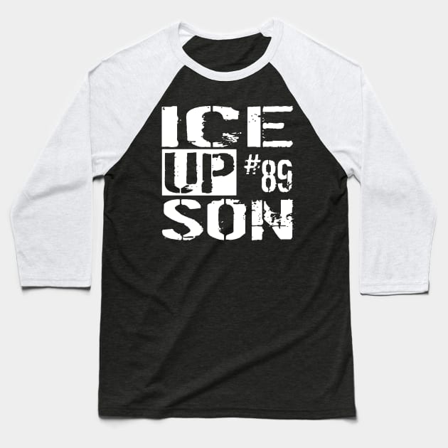 Ice Up Son Baseball T-Shirt by aografz